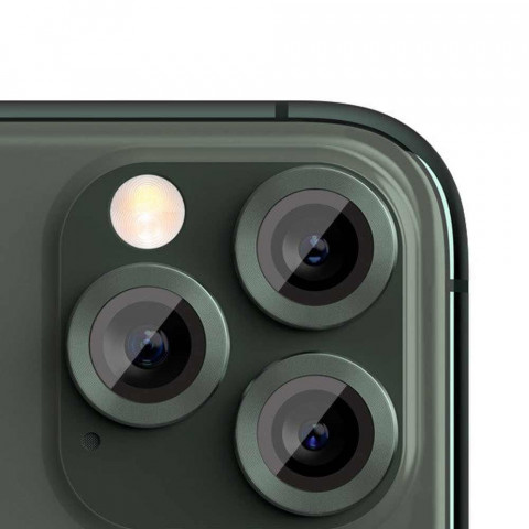 Защитное стекло на камеру iPhone 11 Pro Max Blueo Armor Geen